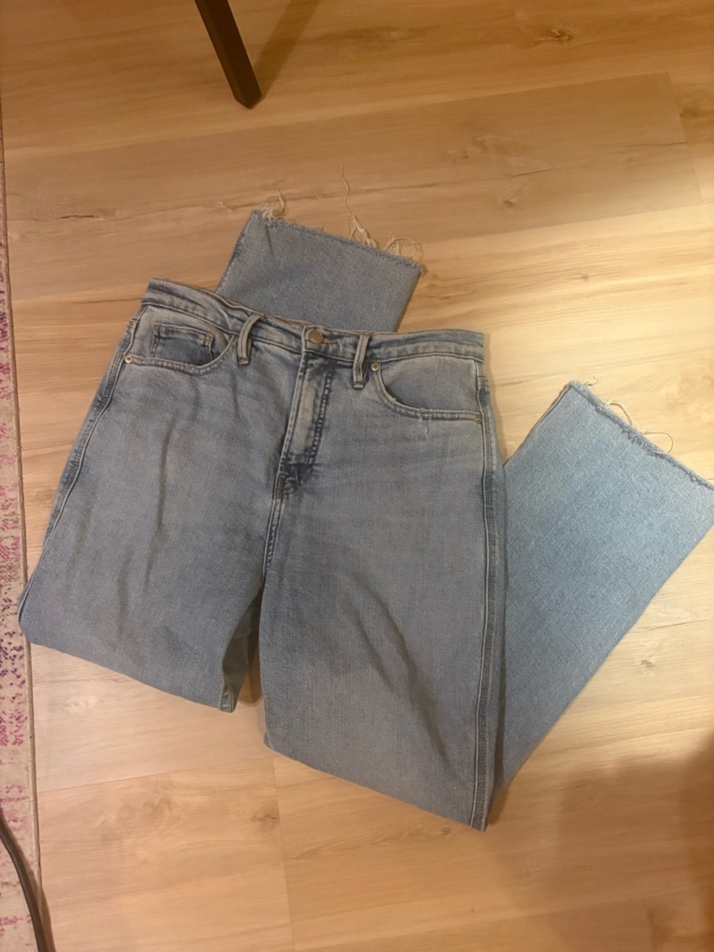 Good American good standard kick flare Jeans